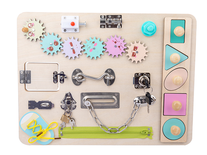 Wooden Busy Board