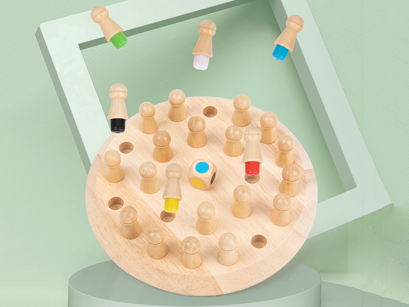 Color Memory Chess(Wooden)