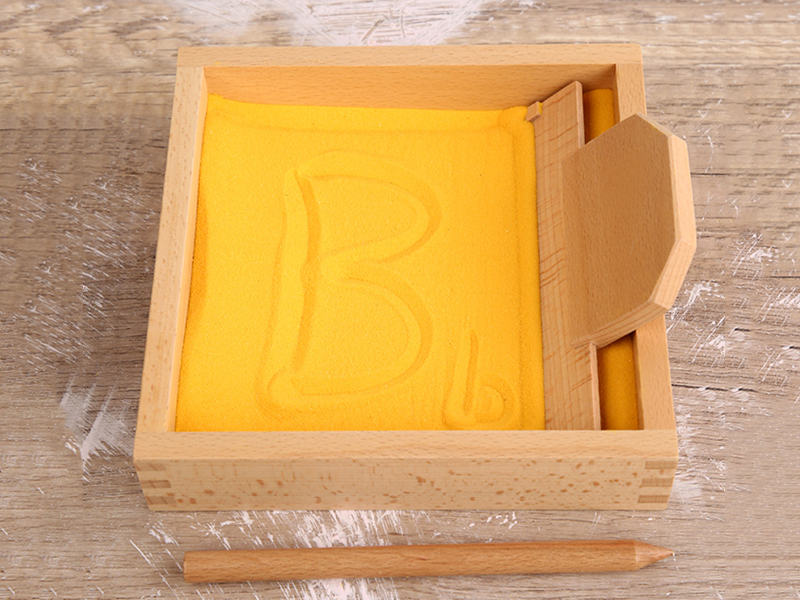 Wooden Sand Scraping Box(Small Size)