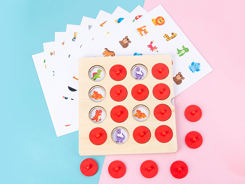 Wooden Memory Chess