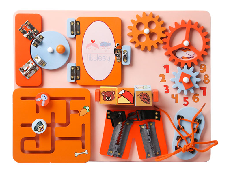 Wooden Busy Board