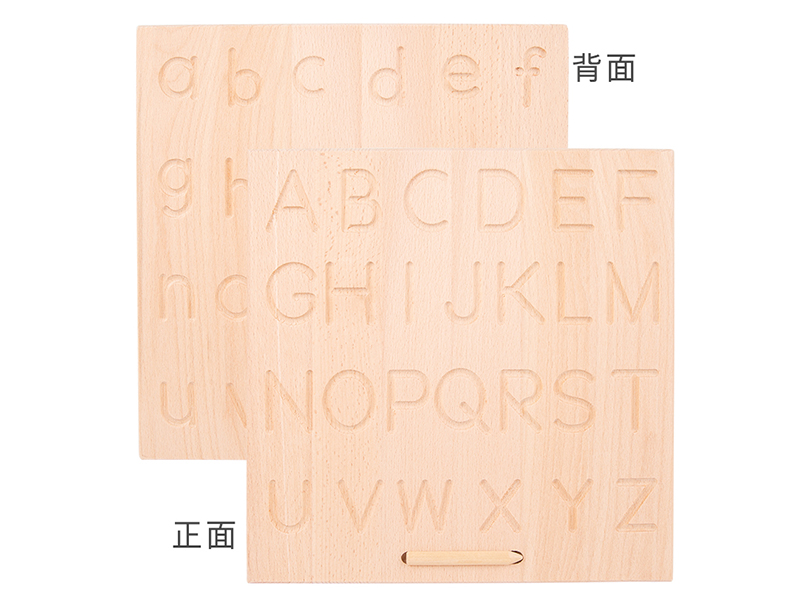 Wooden Large Alphabet Blind Writing Board