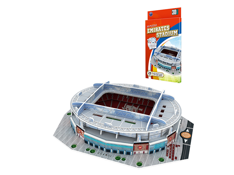 25PCS 3D Jigsaw Emirates Stadium