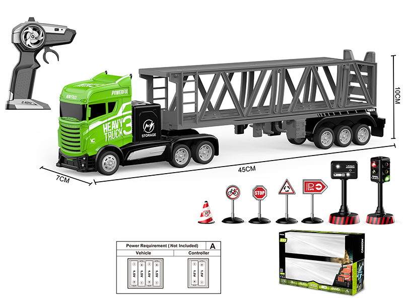 1:16 2.4G 4-Channel Remote Control Trailer
