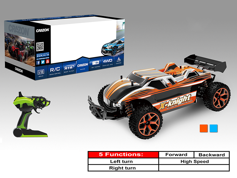 1:18 Remote Control High Speed Cross Country Car