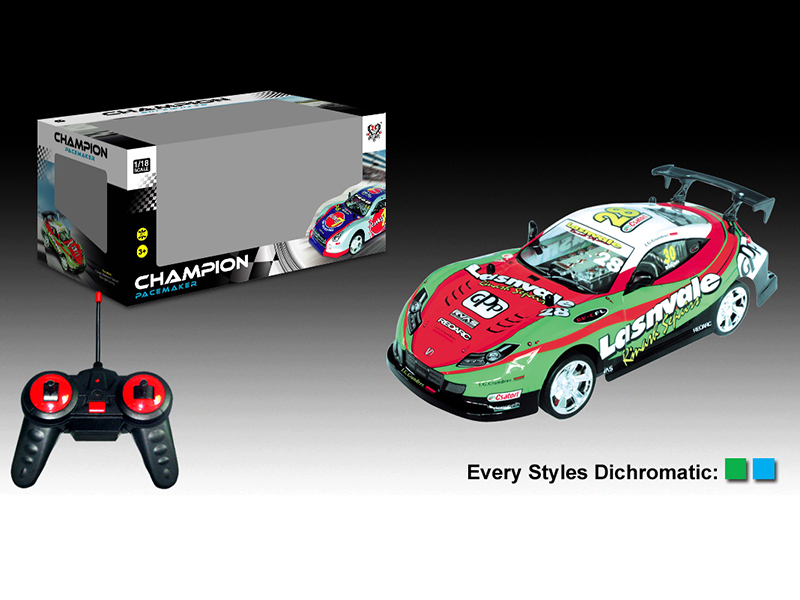 1:18 4-Channel PVC Shell Remote Control Car