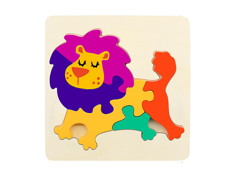 Wooden Puzzle Lion