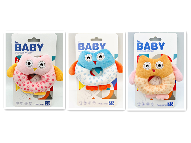 Owl Plush Hand Bell