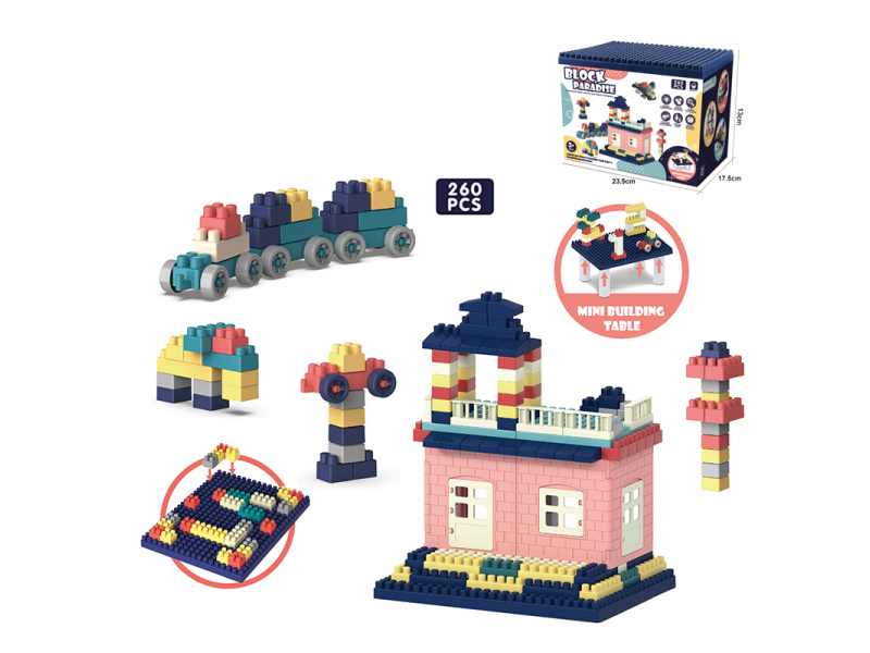 260Pcs Building Block Set
