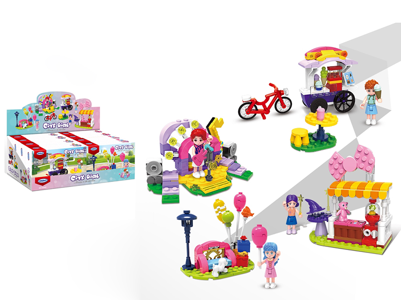 City Girl Building Blocks 8PCS