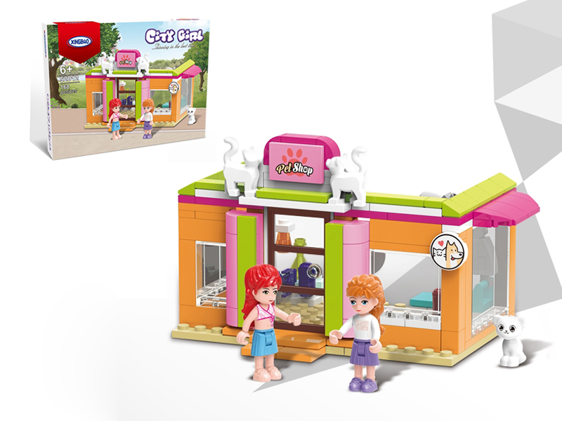 City Girl Building Blocks - Pet Shop 175pcs
