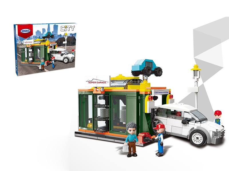 City Builder Building Blocks 344pcs