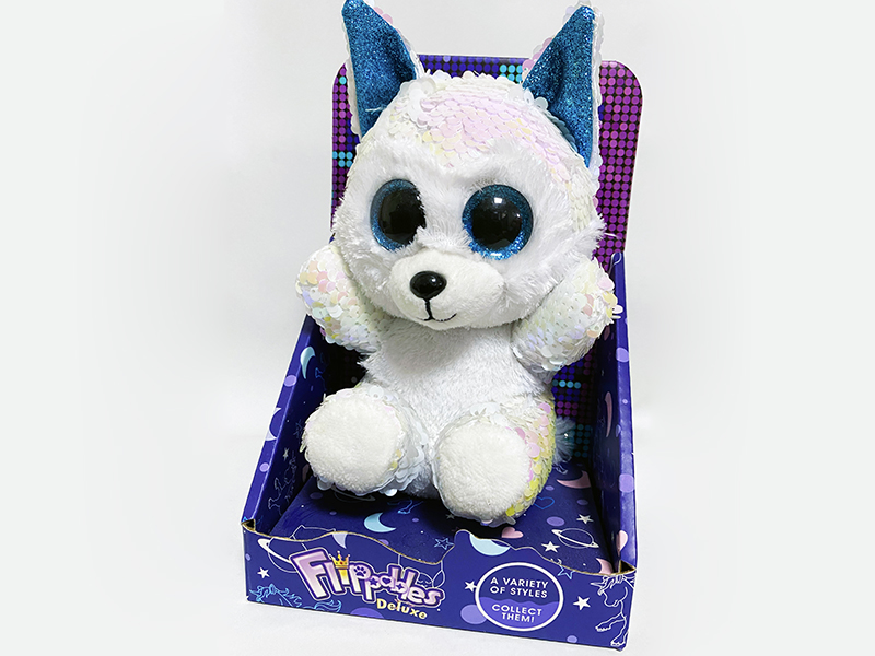 Sequined White Bear