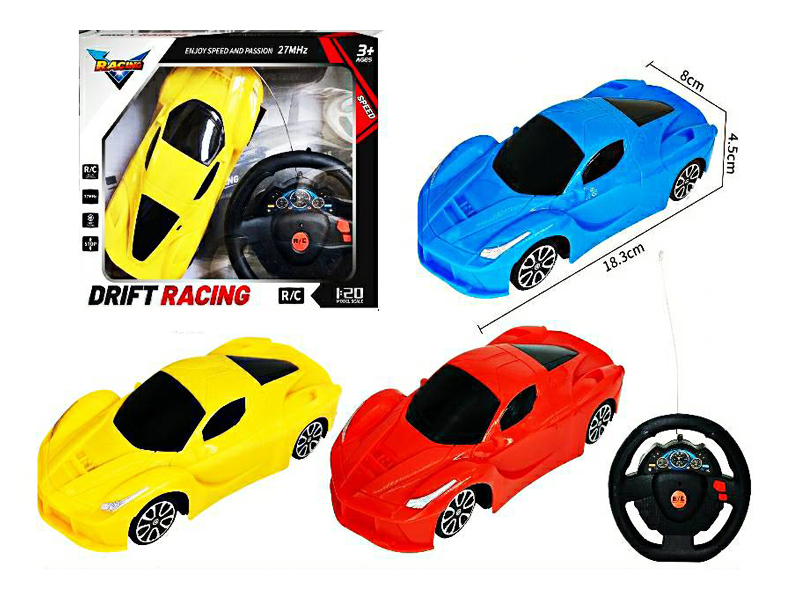 R/C 2Ch Sports Car-Steering Wheel