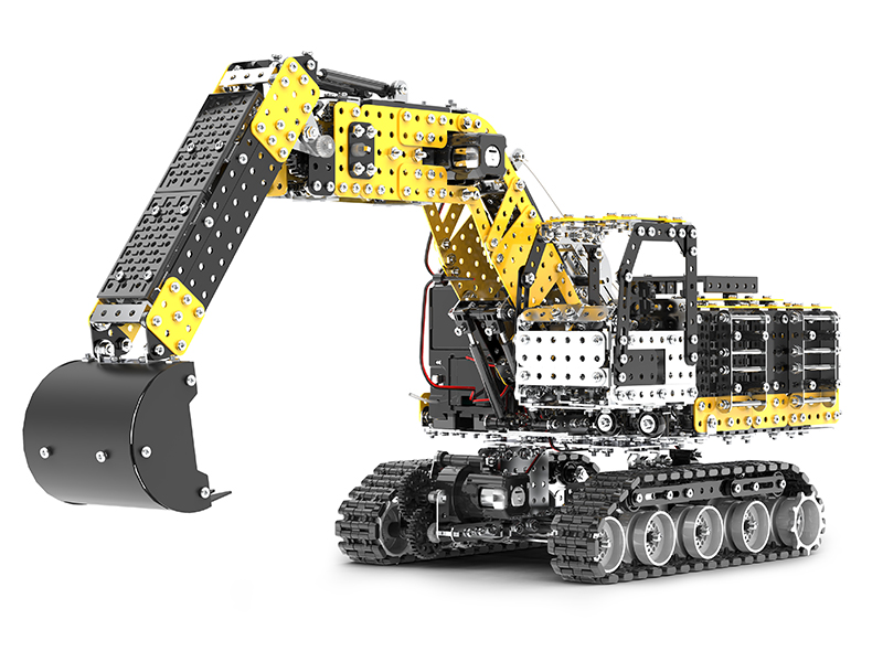 B/O Remote Control DIY Excavator