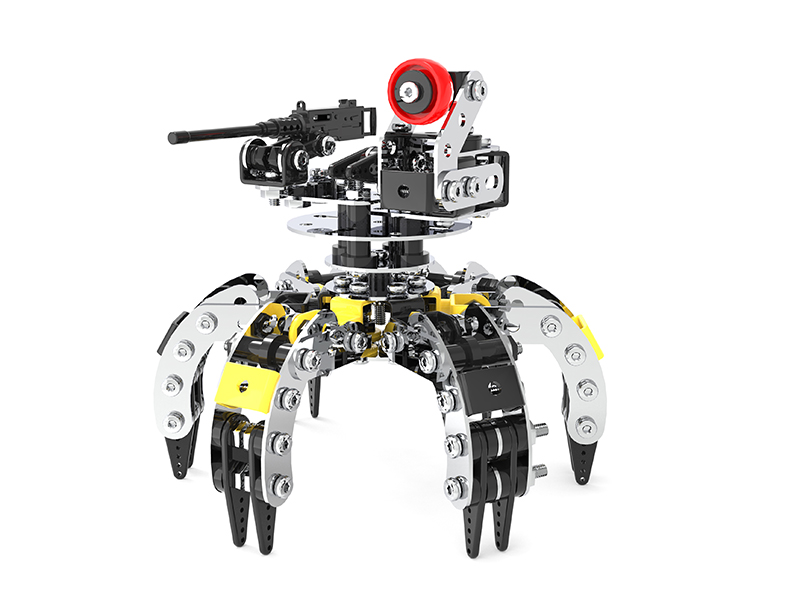 DIY Stainless Steel Spider Robot 371PCS