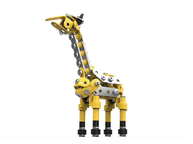 DIY Assembly Giraffe 164PCS