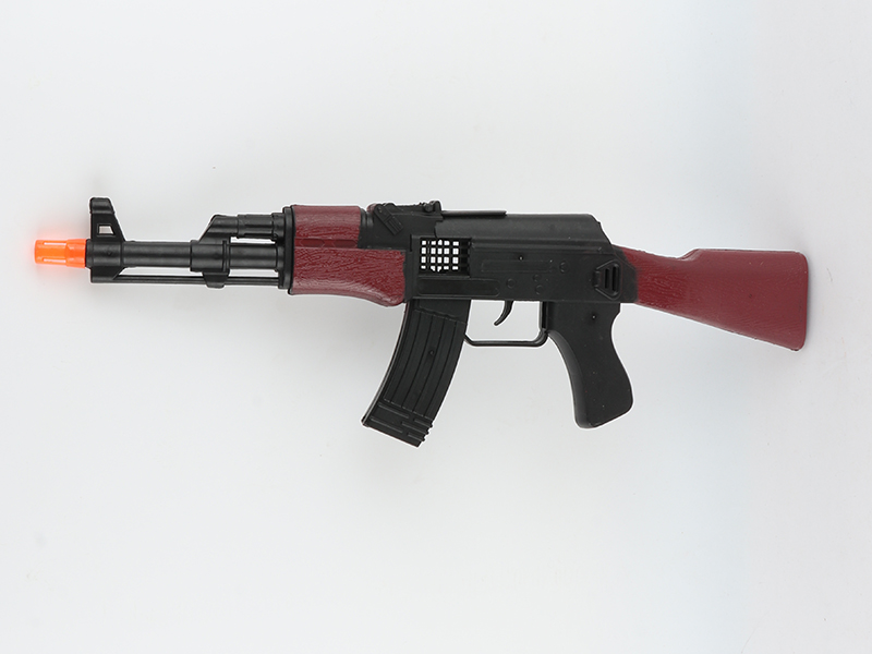 Spray-Painted Brown Flint Gun