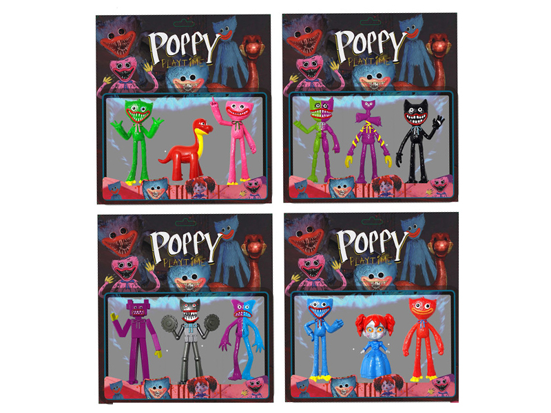 Poppy Playtime Doll 3pcs