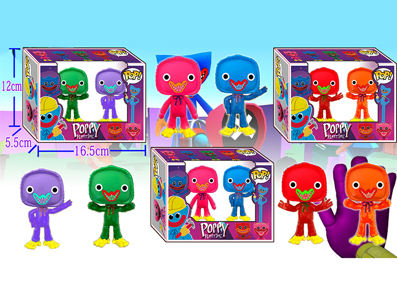 6 Generation 10CM Poppy Playtime POP Doll 2PCS