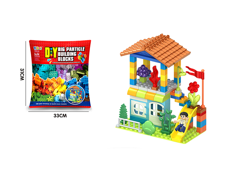 82PCS Amusement Park Building Blocks (Excluding Base Plate)