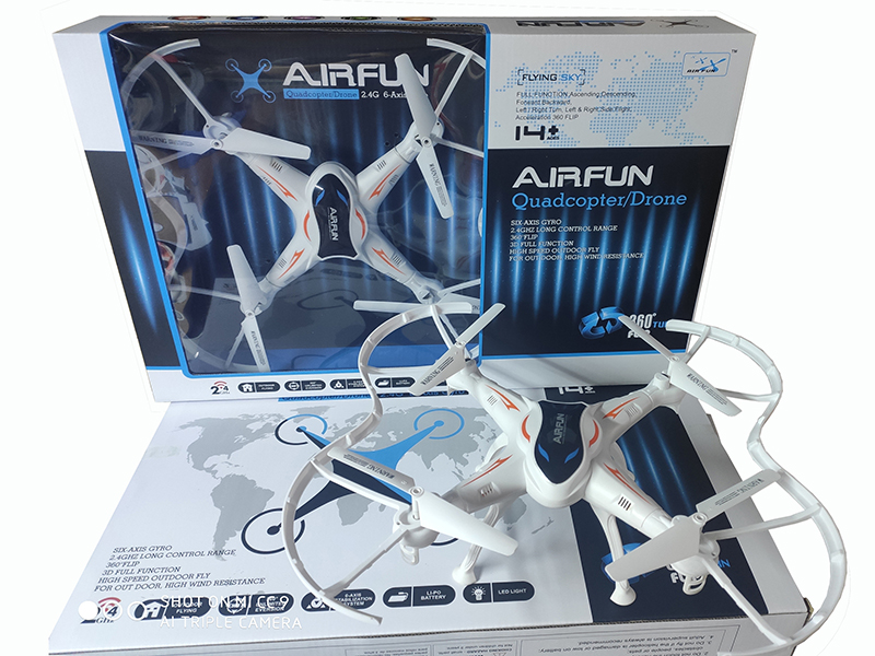 2.4G Remote Control Quadcopter With Altitude Hold