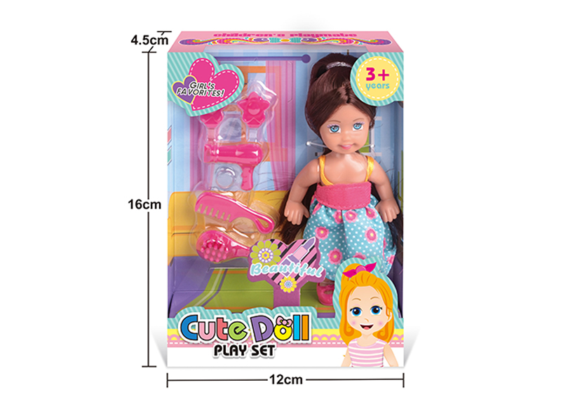 4.5 Inch Doll With Accessories