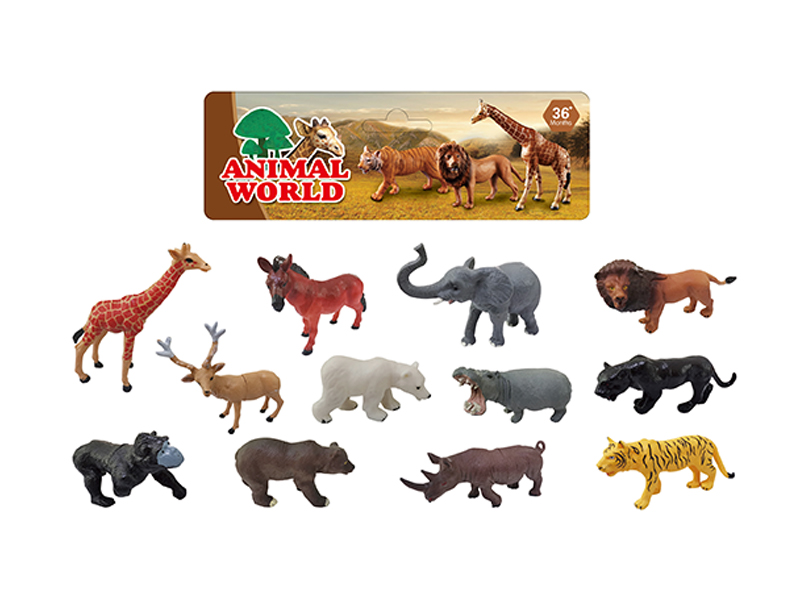 4 Animal Toy Sets