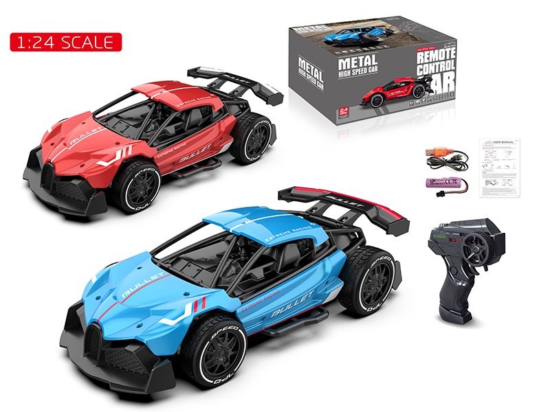 2.4G Remote Control 1:24 Alloy High-Speed Car
