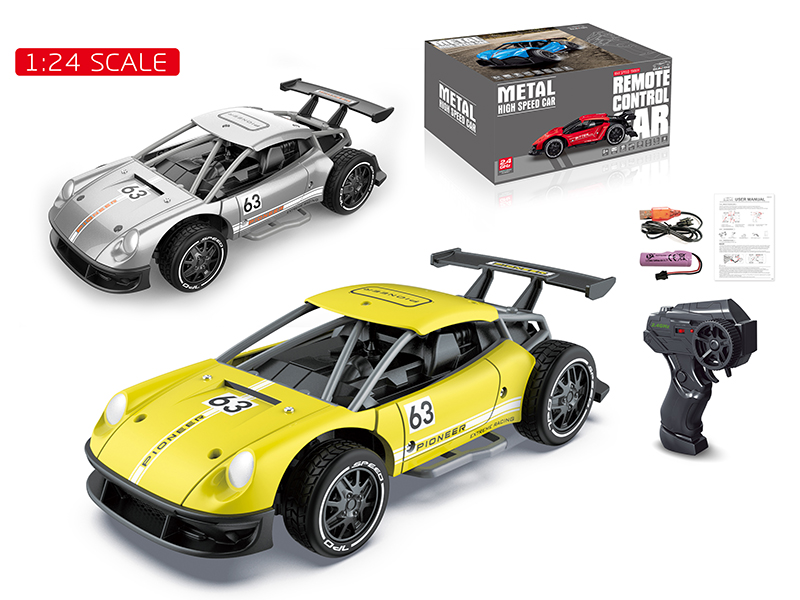 2.4G Remote Control 1:24 Alloy High-Speed Car