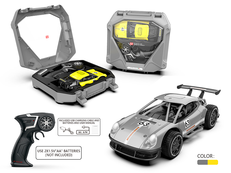 2.4G Remote Control 1:24 Alloy High-Speed Car
