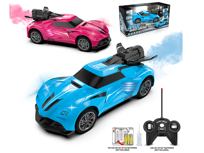 1:24 Spray Remote Control Car With Light