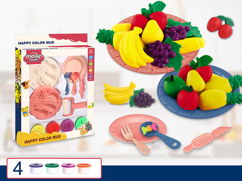 Fruits Colored Mud