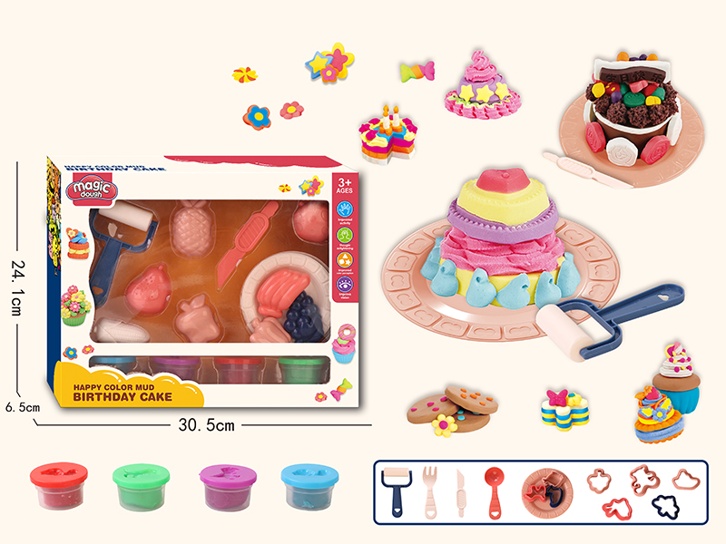 8 Fruitl Colored Mud