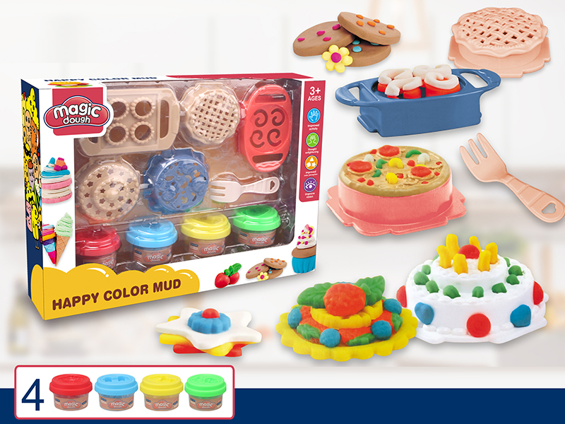 Colored Mud Set