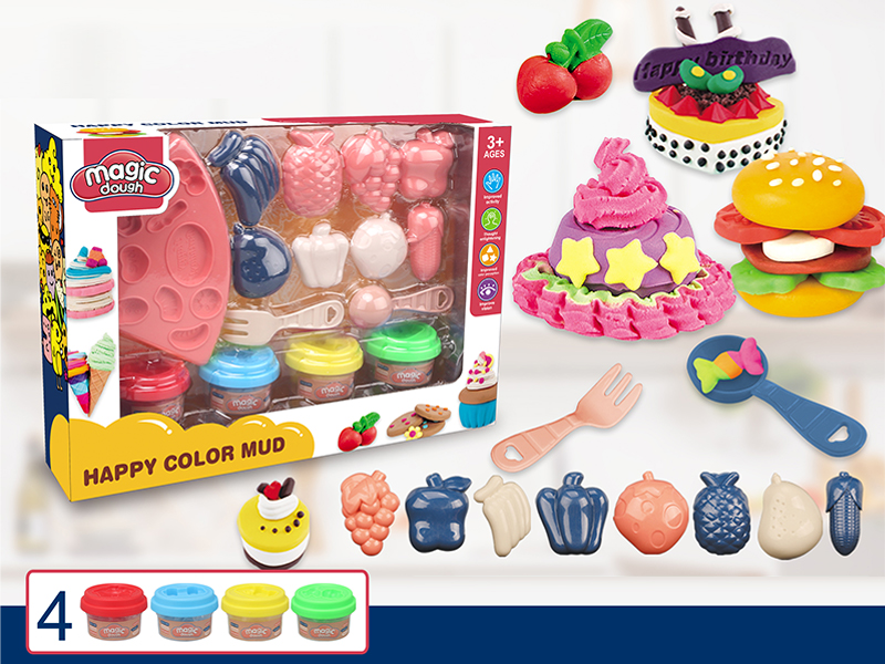 Colored Mud Set