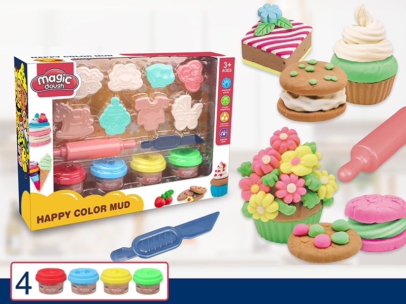 Colored Mud Set