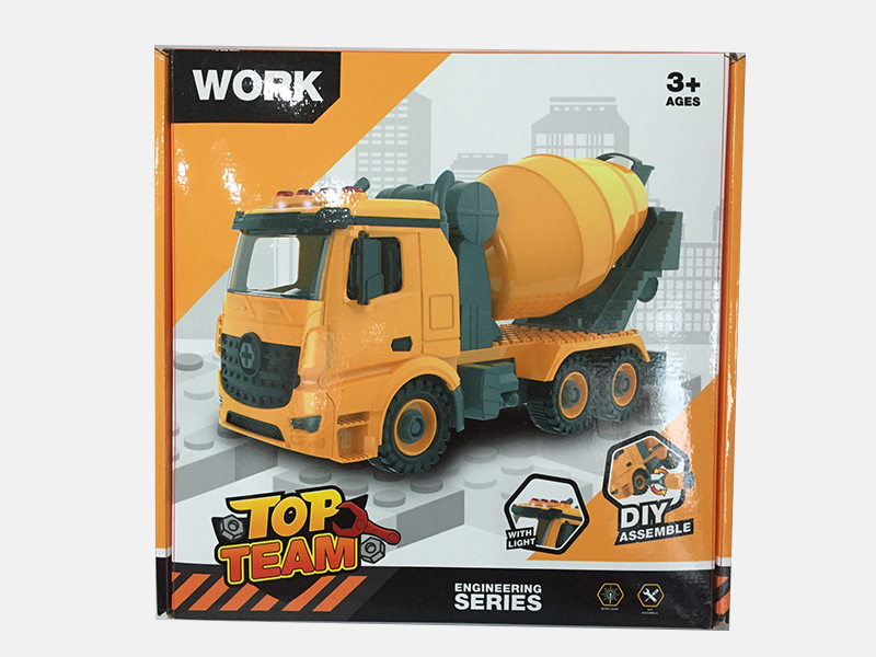 DIY Assembly Excavator With Light And Music