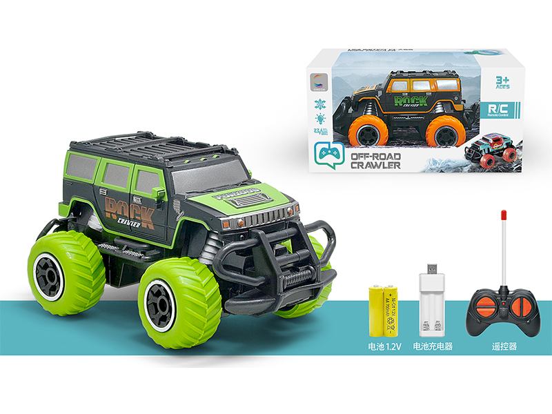 R/C 4CH Off Road Hummer Graffiti Vehicle