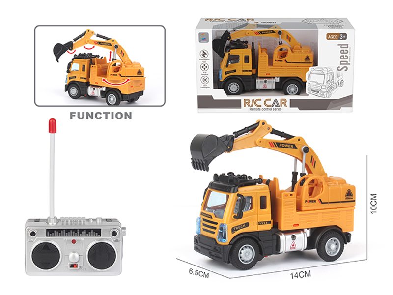 R/C 4CH Engineering Excavator (Square Head)