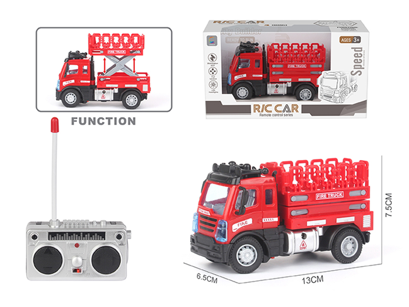 R/C 4CH Controlled Fire Lift Truck (Square Head)