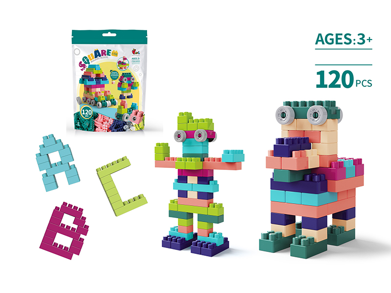 Square Building Blocks 120pcs