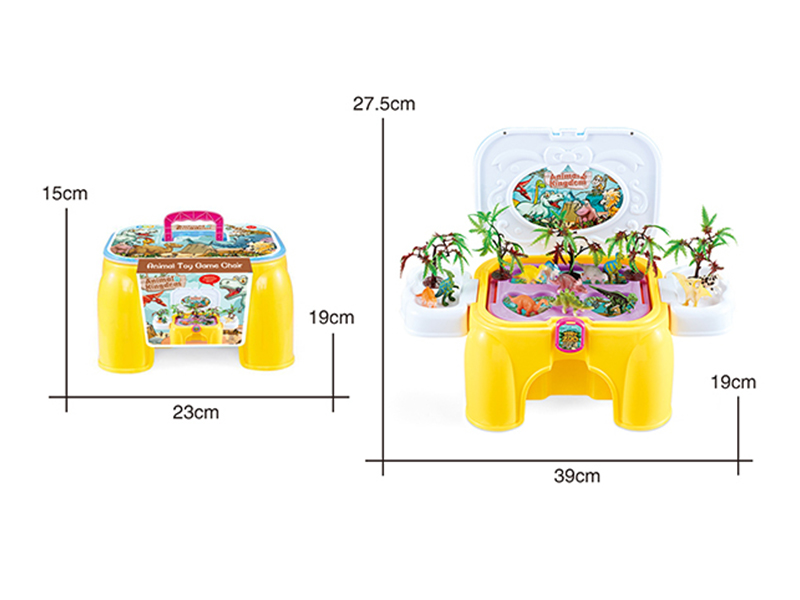 Children'S Dinosaur World Chair Toys