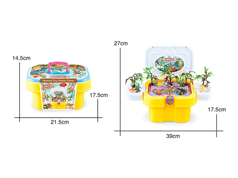 Children'S Dinosaur World Bucket Toys