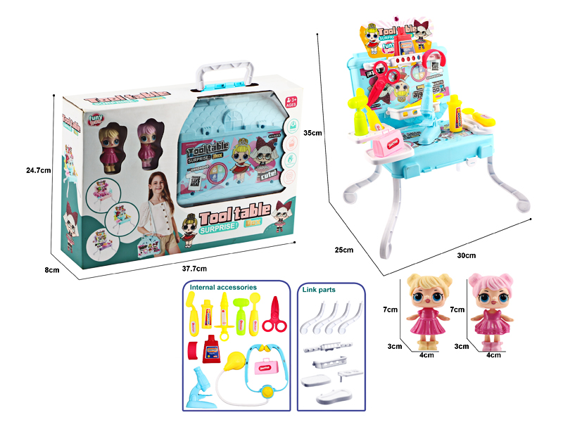 Surprise Doll Villa Medical Toy Set