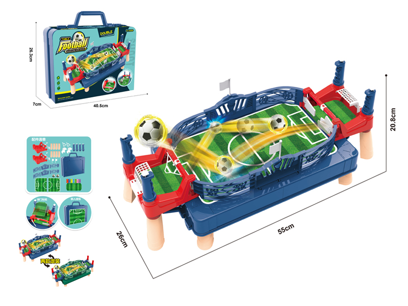 Double Football Table Toy Set