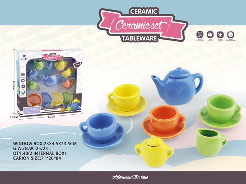 Porcelain  Tea Set 13PCS