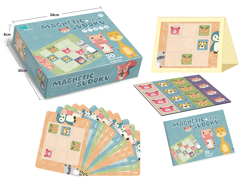 Animal Elementary Sudoku Level Game Box