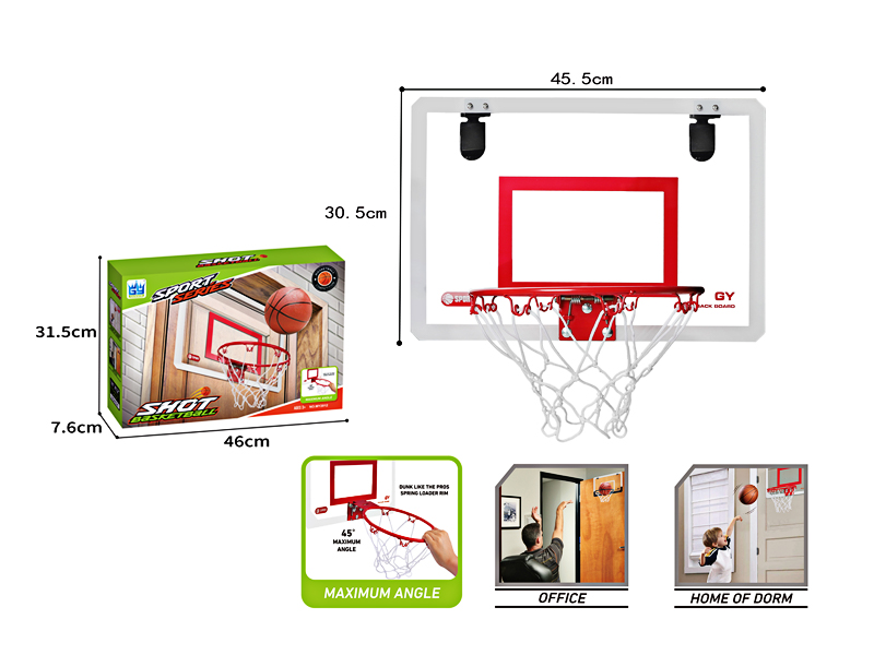 Transparent Dunk Basketball Board