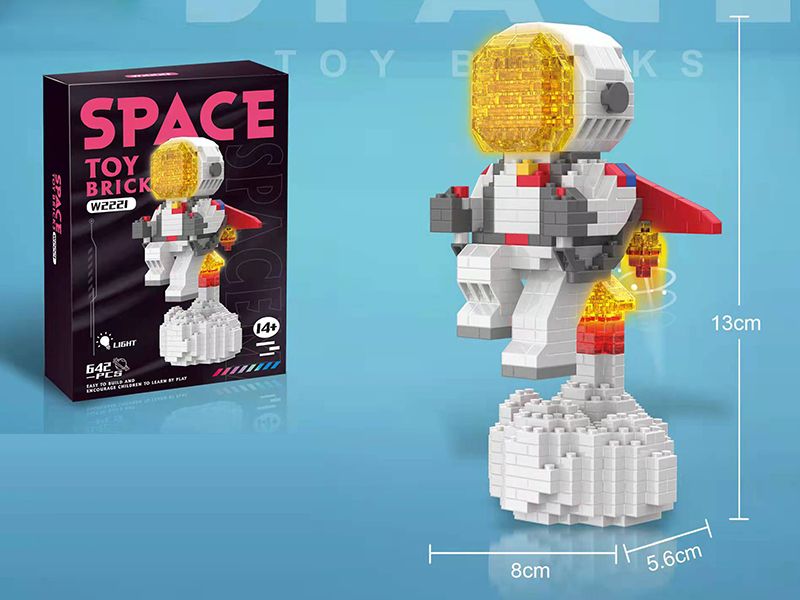 Micro Particle Building Blocks - Interplanetary Astronauts 642PCS
